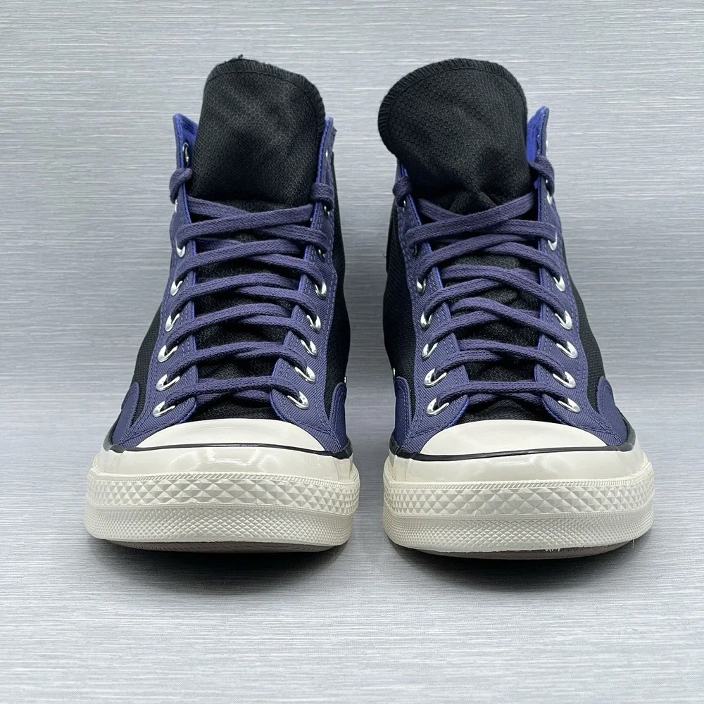 Converse Chuck 70 Men's 7 Sneakers Black Blue Utility Cordura Women's 9 A05578C